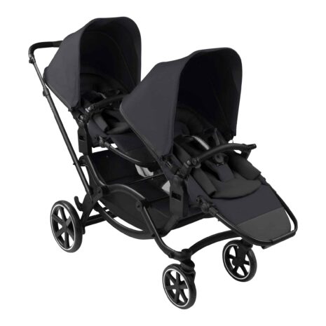 Abc Design Kinderwagen Zwillingswagen Zoom 2 schwarz
