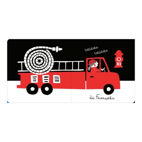 Arsedition Pappbilderbuch Meine kleine Babywelt: Kontrastbuch Fahrzeuge