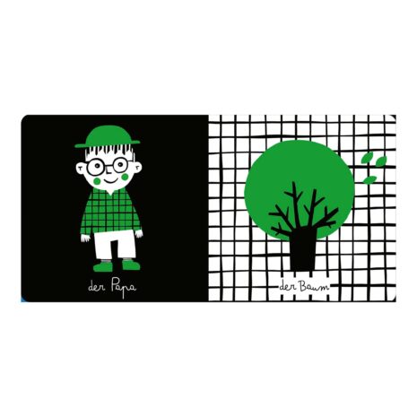 Arsedition Pappbilderbuch Meine kleine Babywelt: Kontrastbuch Zuhause