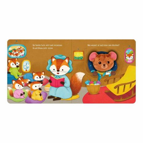 Arsedition Soundbuch Meine sprechende Fingerpuppe: Was sagt der Bär?