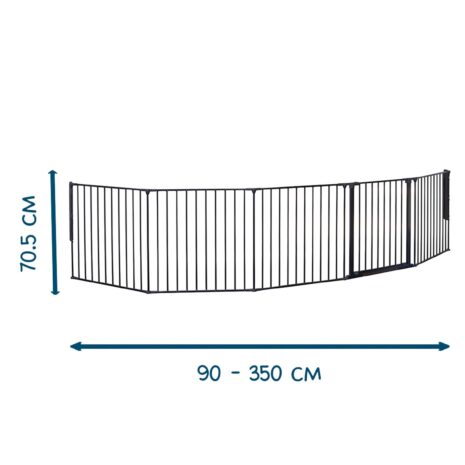Baby Dan Schutzgitter Flex XXL 90-360 cm