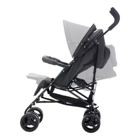 Babycab Malaga Buggy mit Liegefunktion schwarz