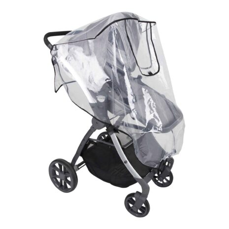 Babycab Regenschutz Universal für Kinderwagen transparent