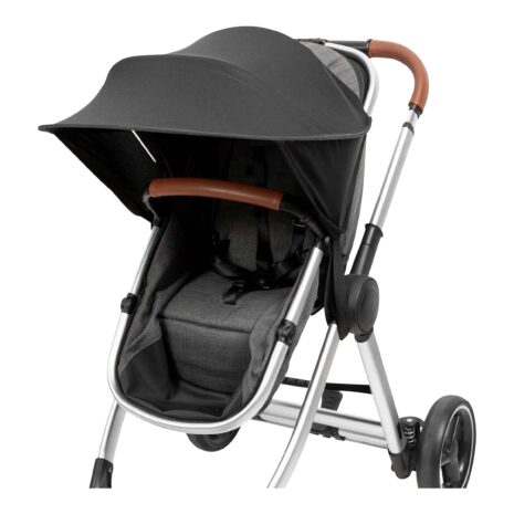 Babycab Universal Sonnenverdeck für Kinderwagen schwarz Babycab Universal Sonnenverdeck für Kinderwagen schwarz