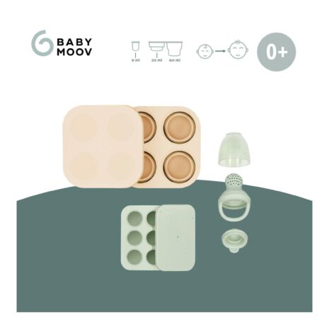Babymoov 3-tlg. Fruchtsaugerset inkl. Eiswürfelform