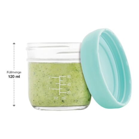 Babymoov 8er-Pack Aufbewahrungsbecher Glas
