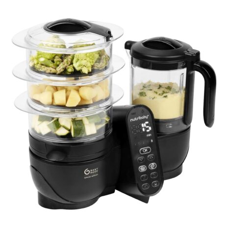 Babymoov Babynahrungszubereiter und Sterilisator Nutribaby Plus XL Babymoov Babynahrungszubereiter und Sterilisator Nutribaby Plus XL