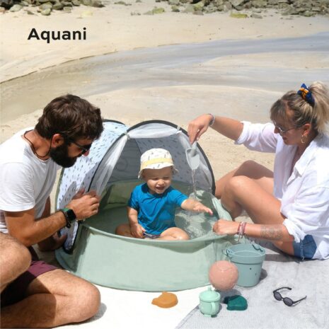 Babymoov Strandmuschel Aquani Provence 3in1 mit UV-Schutz 50+