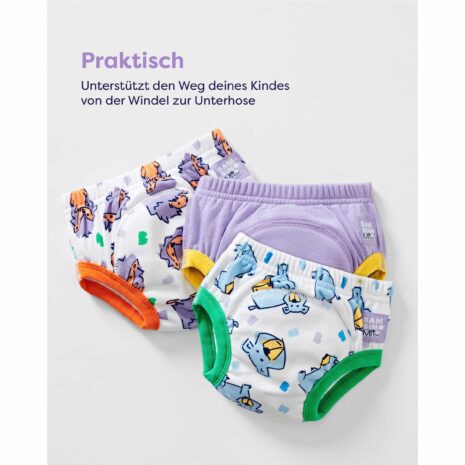Bambino Mio 3er-Set Töpfchen-Trainingshose 2-3 Jahre Bambino Mio 3er-Set Töpfchen-Trainingshose 2-3 Jahre