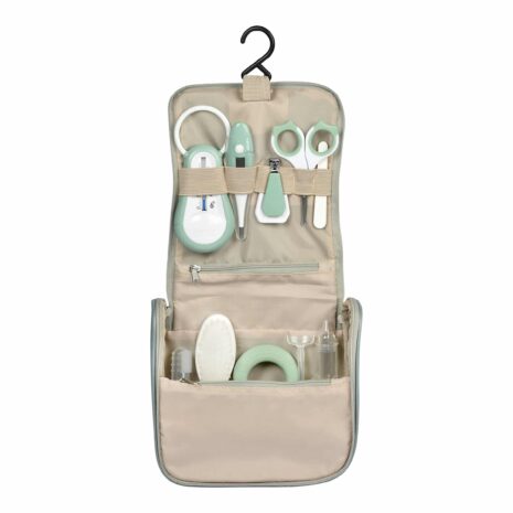 Beaba 9-tlg. Babypflege-Set mit Kulturbeutel