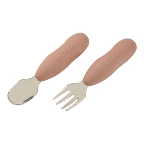 Beaba Edelstahl-Lernbesteck