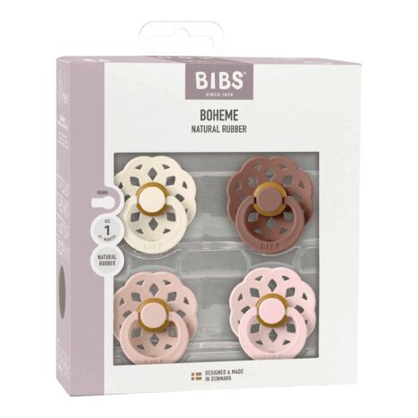 Bibs 4er-Pack Boheme Schnuller Latex