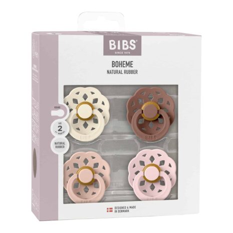 Bibs 4er-Pack Boheme Schnuller Latex