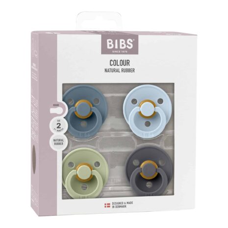 Bibs 4er-Pack Colour Schnuller Latex