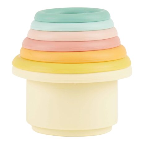 Bieco Stapelbecher Silikon Tropical Vibes