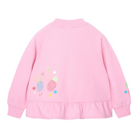 Boboli Sweatjacke Ananas Rüschen Boboli Sweatjacke Ananas Rüschen