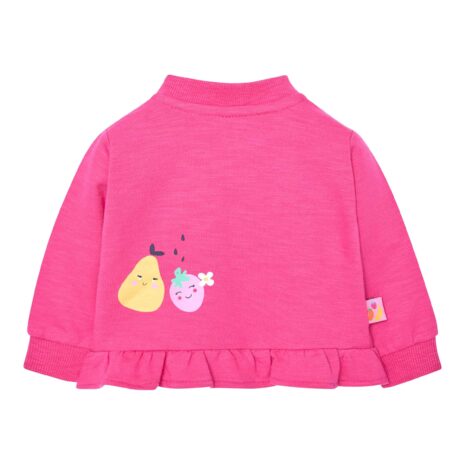 Boboli Sweatjacke Früchte Rüschen