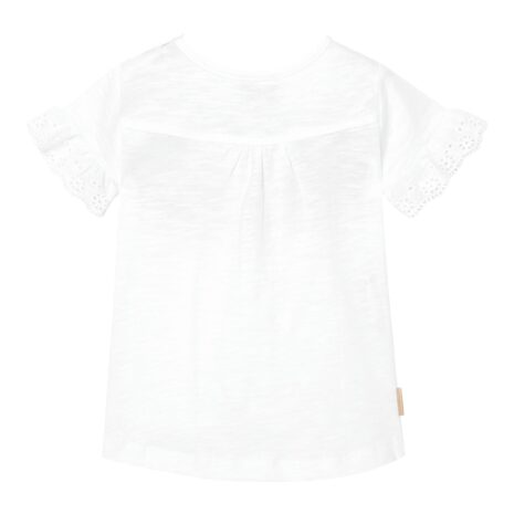 Boboli T-Shirt kurzarm Blumenstickerei Boboli T-Shirt kurzarm Blumenstickerei