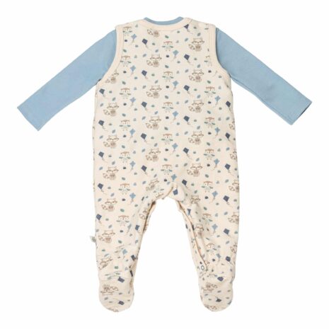 Bornino Cozy Time Strampler-Set 2-tlg. mit Shirt Cozy Friends