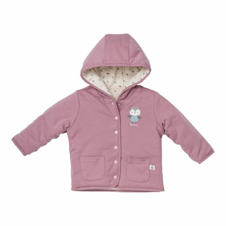 Bornino Cozy Time Wendejacke Herzen Eule