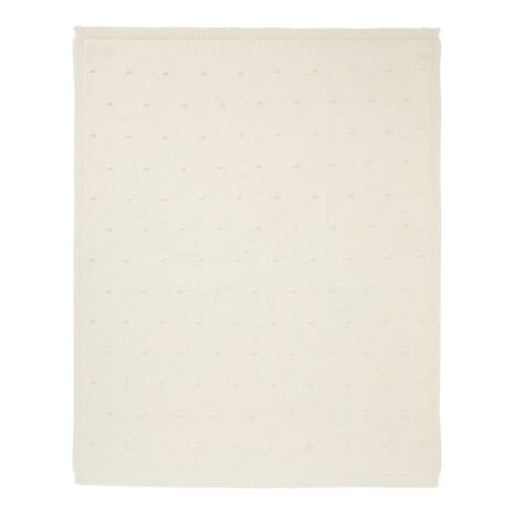 Bornino Home Beautiful Swan Babydecke Strick Dots 75x100 cm
