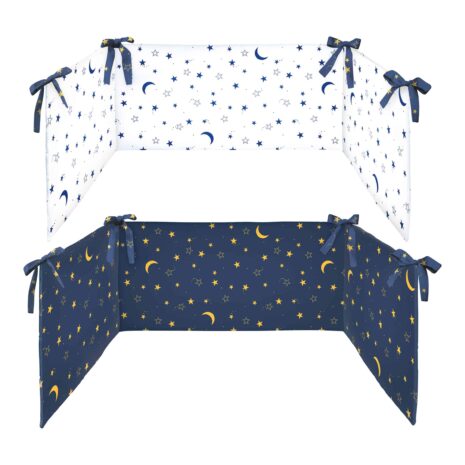Bornino Home Nestchen Mond und Sterne 34x180 cm