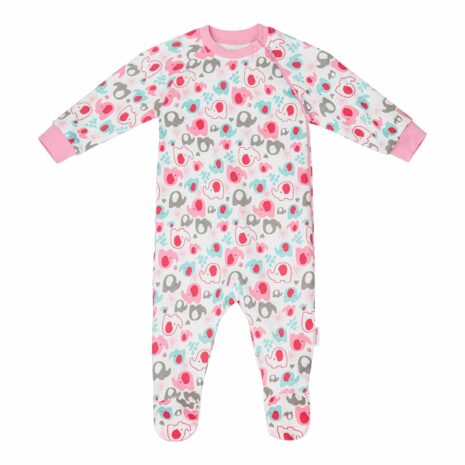Bornino Lieblinge 2er-Pack Schlafoveralls Elefant