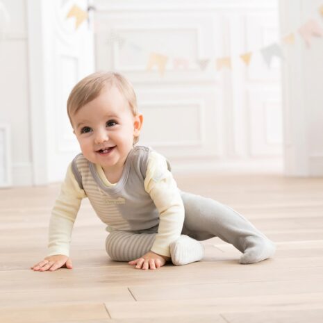 Bornino Lieblinge Nicki-Strampler Elefant und Maus Bornino Lieblinge Nicki-Strampler Elefant und Maus