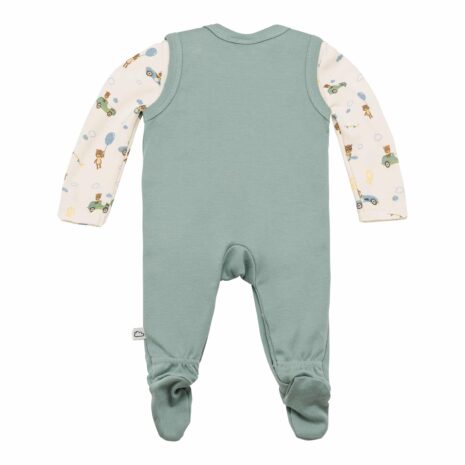 Bornino On The Road Strampler-Set 2-tlg. mit Shirt Bär