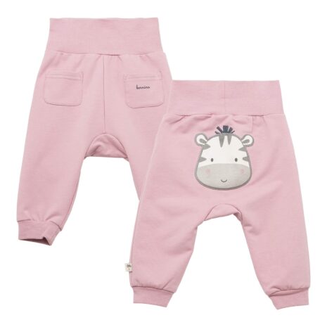 Bornino Sunny Adventure Jogginghose mit Po-Applikation Zebra