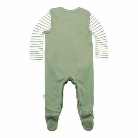 Bornino Sunny Adventure Strampler-Set 2-tlg. mit Body Ringel Tiger