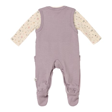 Bornino Sweet Nature Strampler-Set 2-tlg. mit Shirt Pilz