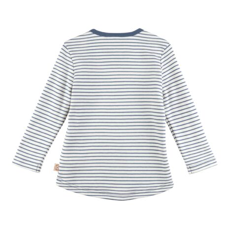 Bornino Tiny Friends Shirt langarm Ringel It´s a good day