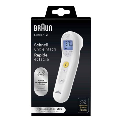 Braun No touch Thermometer Sensian 3 BNT050WE