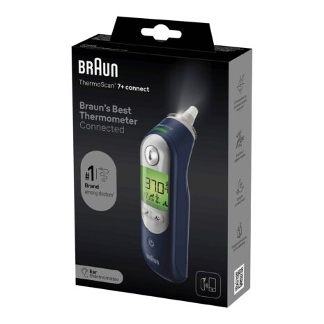 Braun Ohrthermometer ThermoScan® 7+ Connect IRT6575NWE Braun Ohrthermometer ThermoScan® 7+ Connect IRT6575NWE