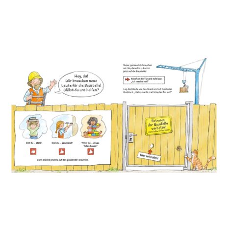Carlsen Verlag Sachbuch Mach mit - Auf der Baustelle Carlsen Verlag Sachbuch Mach mit - Auf der Baustelle