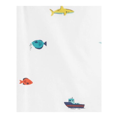 Carter's 2-tlg. Set Hemd kurzarm und Webshorts Tiere