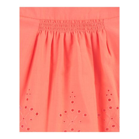 Carter's 2-tlg. Set T-Shirt Flügelarm Lochspitze und Shorts Streifen