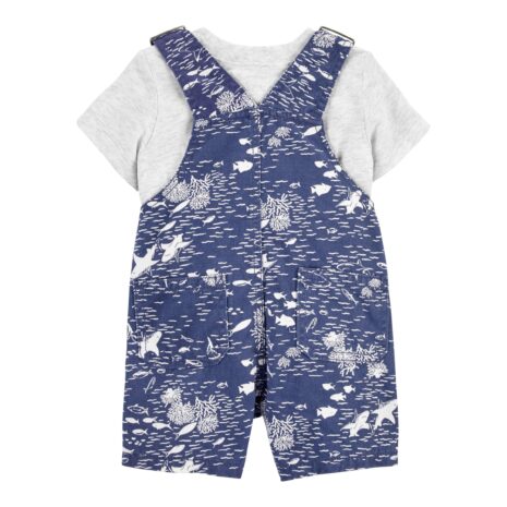 Carter's 2-tlg. Set T-Shirt und Latzhose kurz Carter's 2-tlg. Set T-Shirt und Latzhose kurz