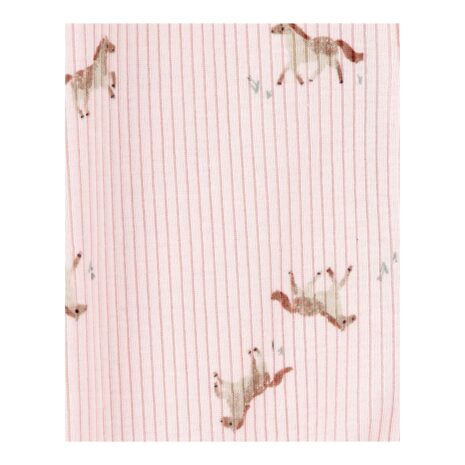 Carter's Schlafoverall mit Fuß Pferde Rippqualität Carter's Schlafoverall mit Fuß Pferde Rippqualität