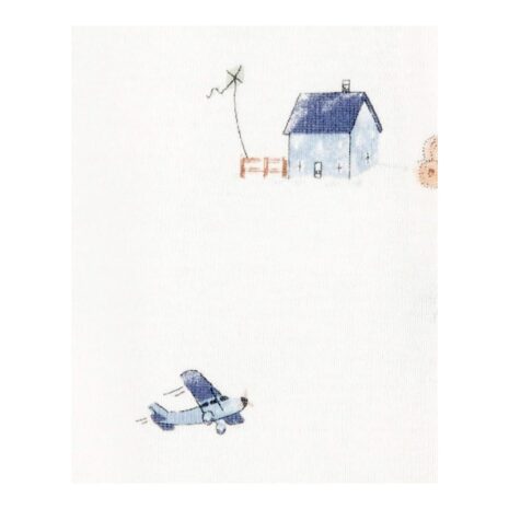 Carter's Schlafoverall mit Fuß Rippqualität Farm