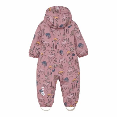 Colorkids Schneeoverall mit abnehmbarer Kapuze Wald