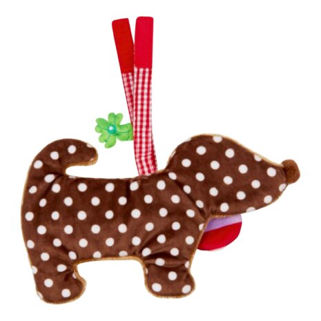 Coppenrath Die Spiegelburg Babyglück Knistertuch Dackel