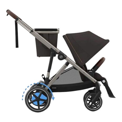 Cybex Gold Kinderwagen e-Gazelle braun
