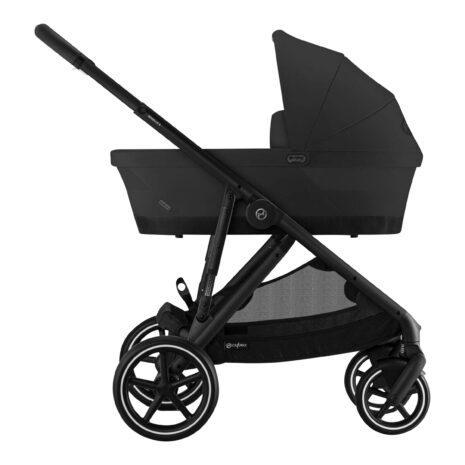 Cybex Gold Zwillings- und Kinderwagen Geschwisterwagen Gazelle S schwarz