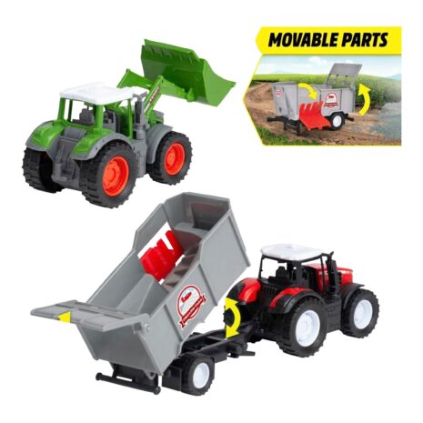 Dickie Toys Farm Set - Fendt & Massey Ferguson