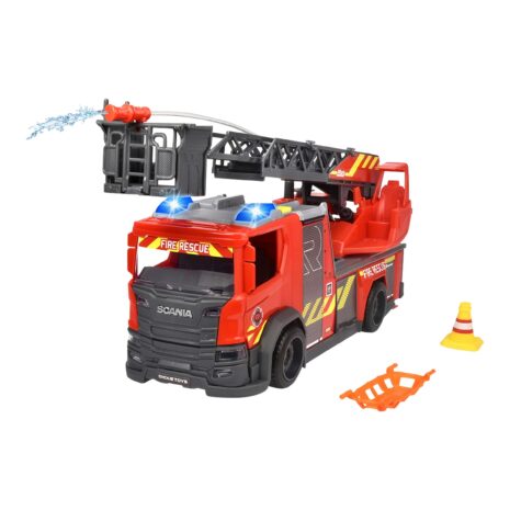 Dickie Toys Feuerwehr Scania mit Drehleiter