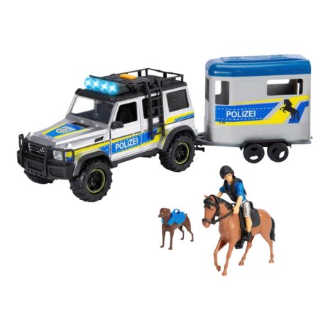 Dickie Toys Police Horse Trailer Dickie Toys Police Horse Trailer