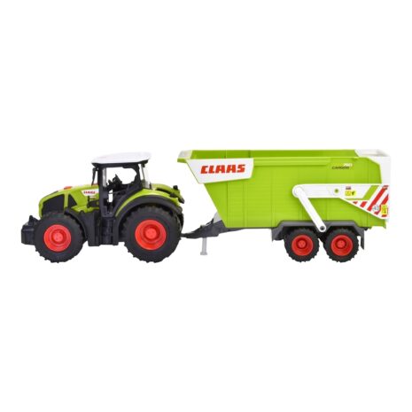 Dickie Toys Traktor Claas mit Anhänger