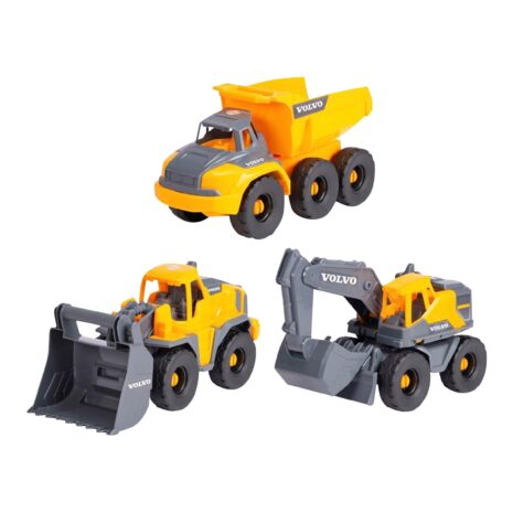 Dickie Toys Volvo Baustellenfahrzeuge Tough Work Force